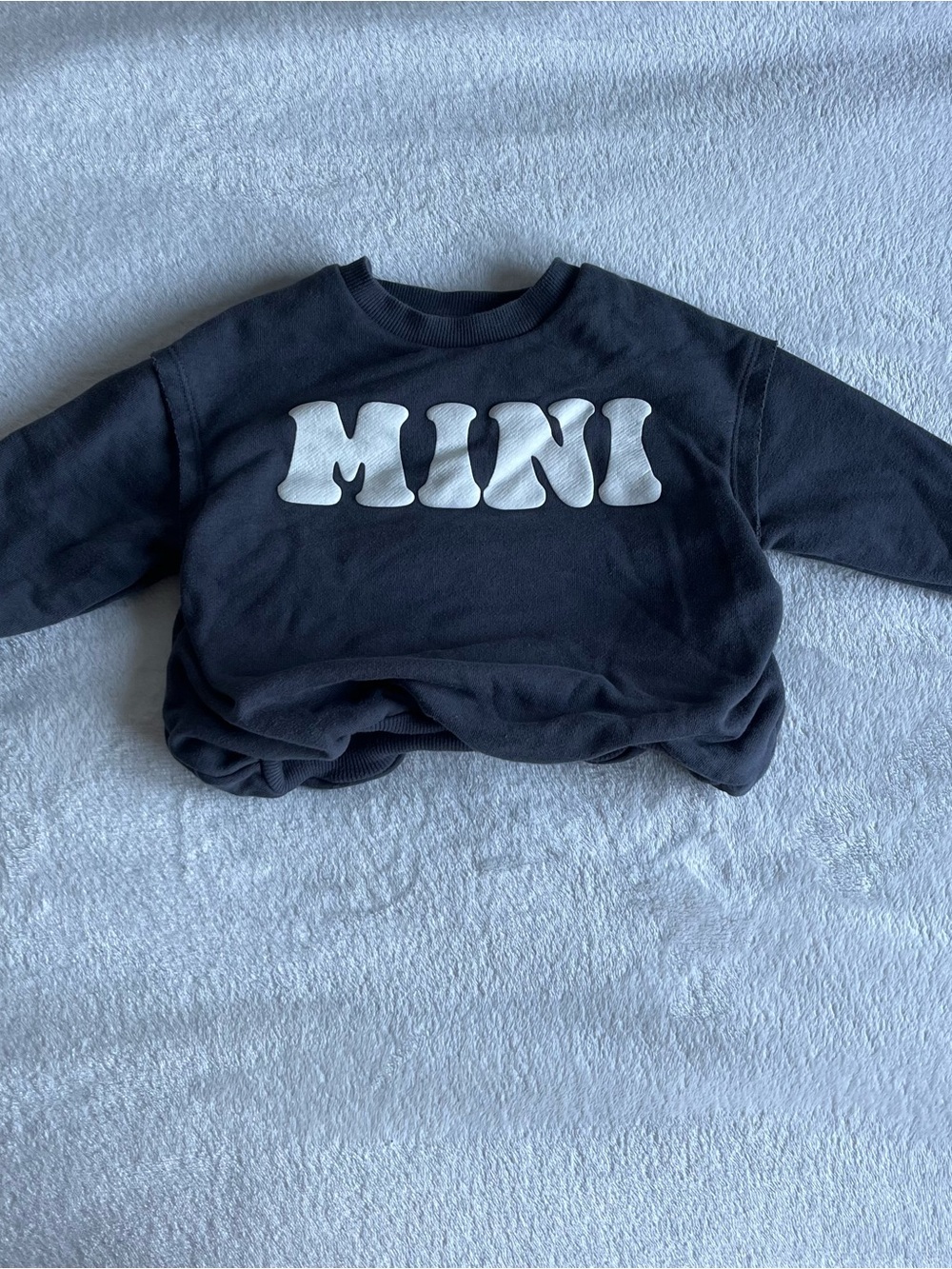 3T Mini Graphic Grey Kids Toddler Sweatshirt